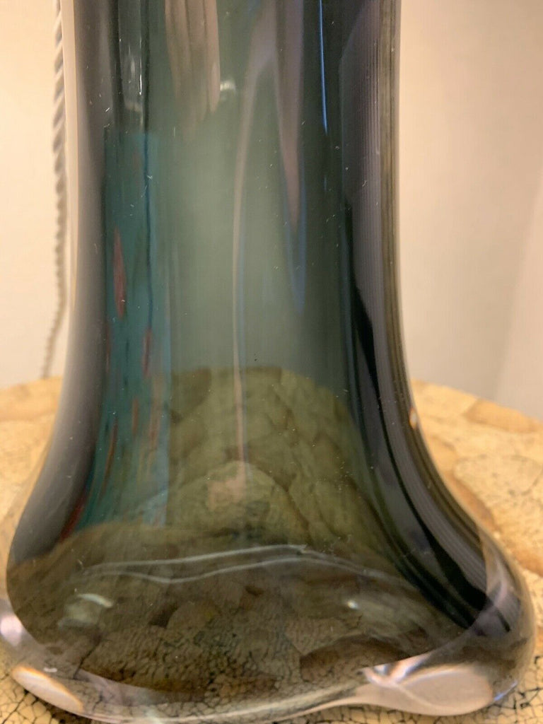 Ex Showhome Porta Romana Winged Perfume Bottle lamp PR shade charcoal rrp £2100