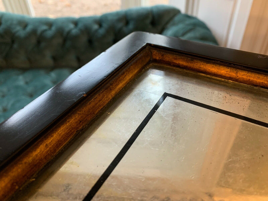 Julian Chichester London console table with eglomise mirror plate rrp £2800