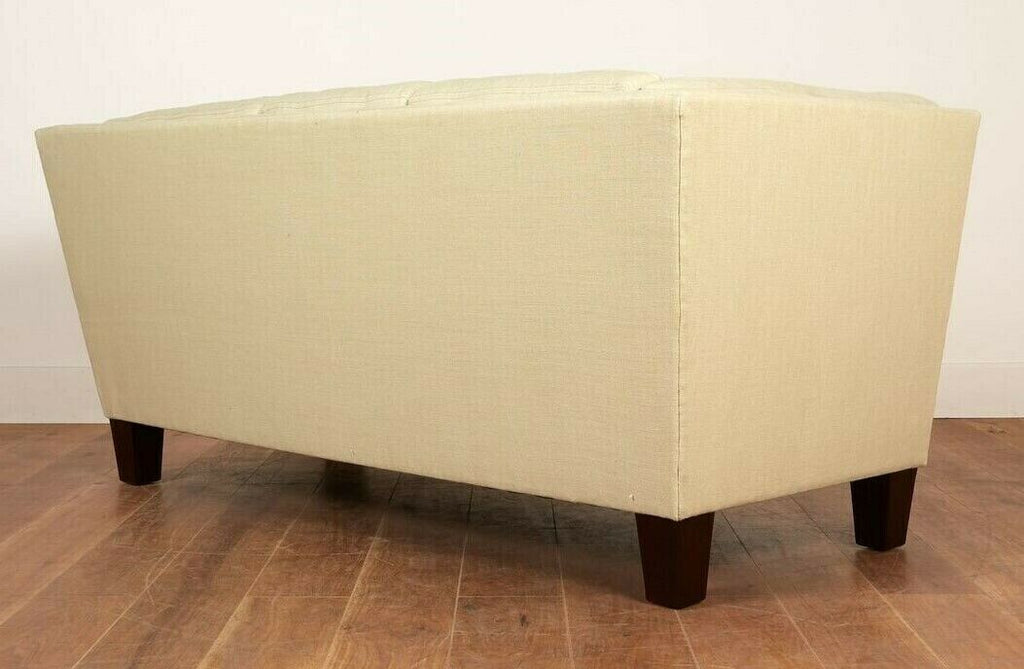 Ex Display George Smith Lancelot 3 seater sofa cream beige Asti fabric rrp £8700