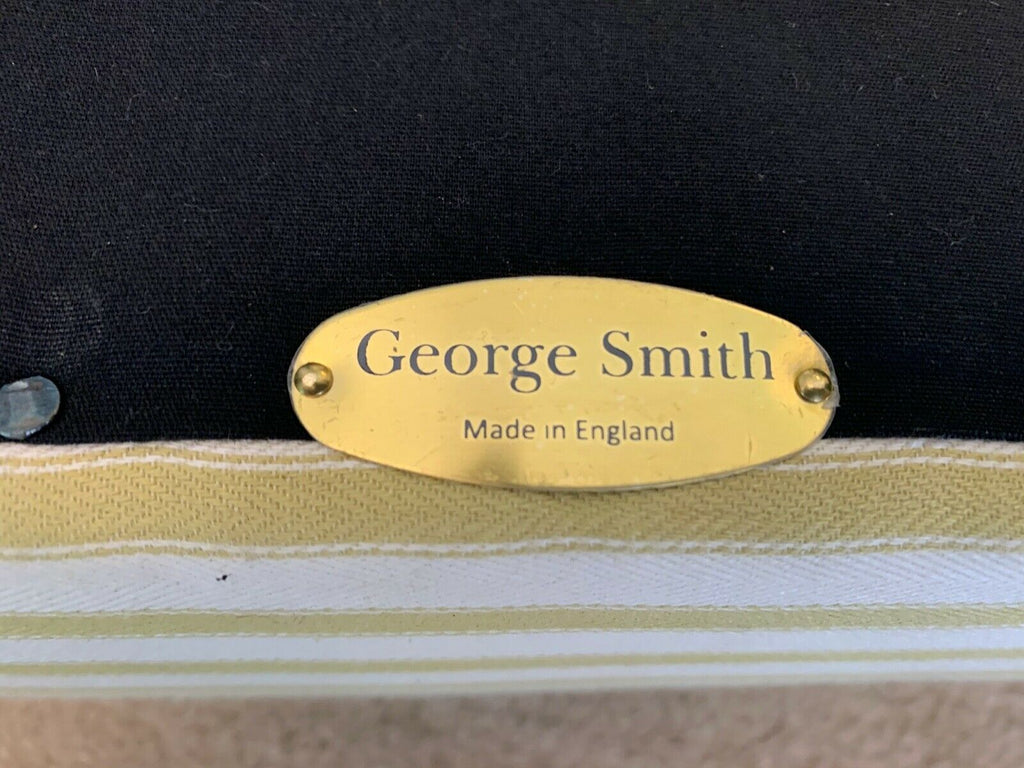 Ex Display George Smith signature baby stool linen blend  rrp £990