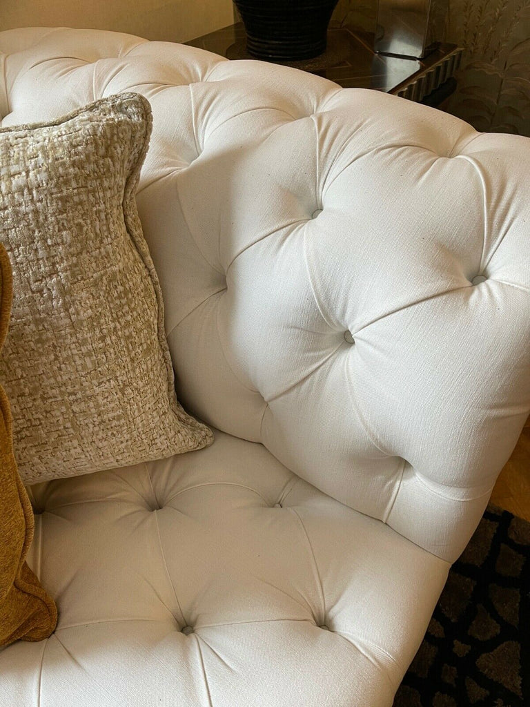 Ex Display George Smith Chesterfield buttoned sofa settee rrp £12000