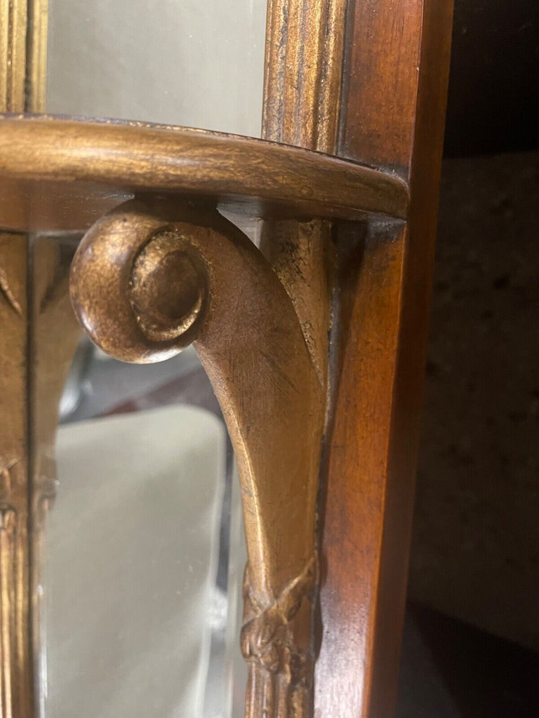 Theodore Alexander French pier mirror with shelves 1 available B
