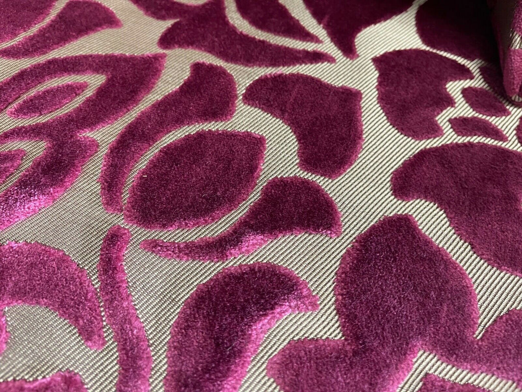 stunning Duresta Trafalgar large 3 seater sofa velvet floral fabric  rrp £6521