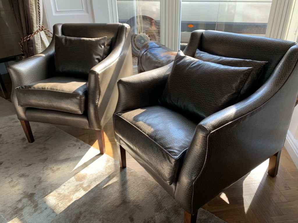 Ex Showhome Wychwood designs lizard skin leather armchair Totally Amazing!! A