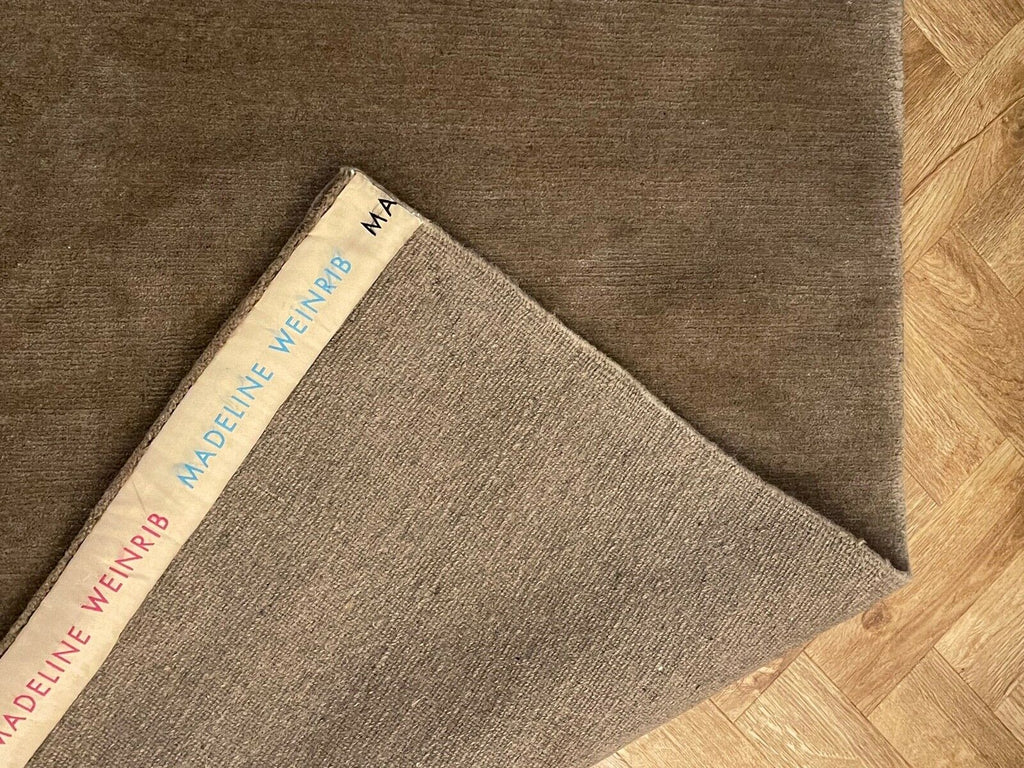 Madeline Weinrib Seed Rug in Stone, top quality thick heavy wool rug rrp £8300