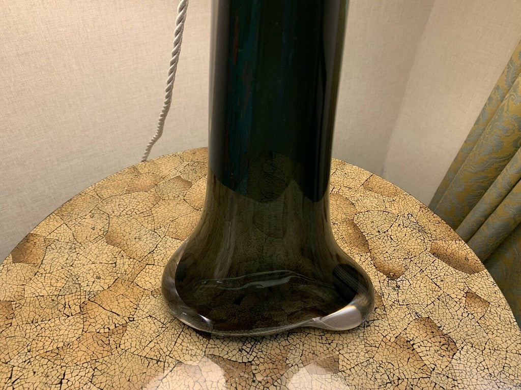 Ex Showhome Porta Romana Winged Perfume Bottle lamp PR shade charcoal rrp £2100