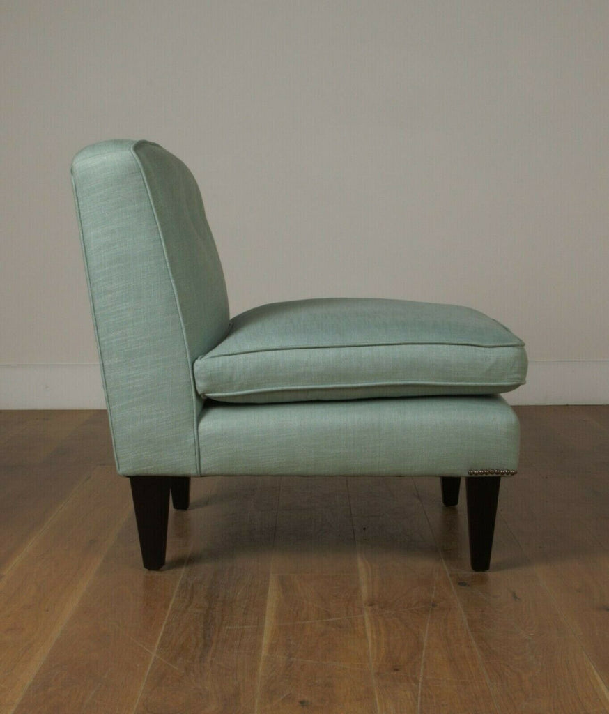 EX Display George Smith Brompton armless chair Pierre Frey Fabric rrp £3200
