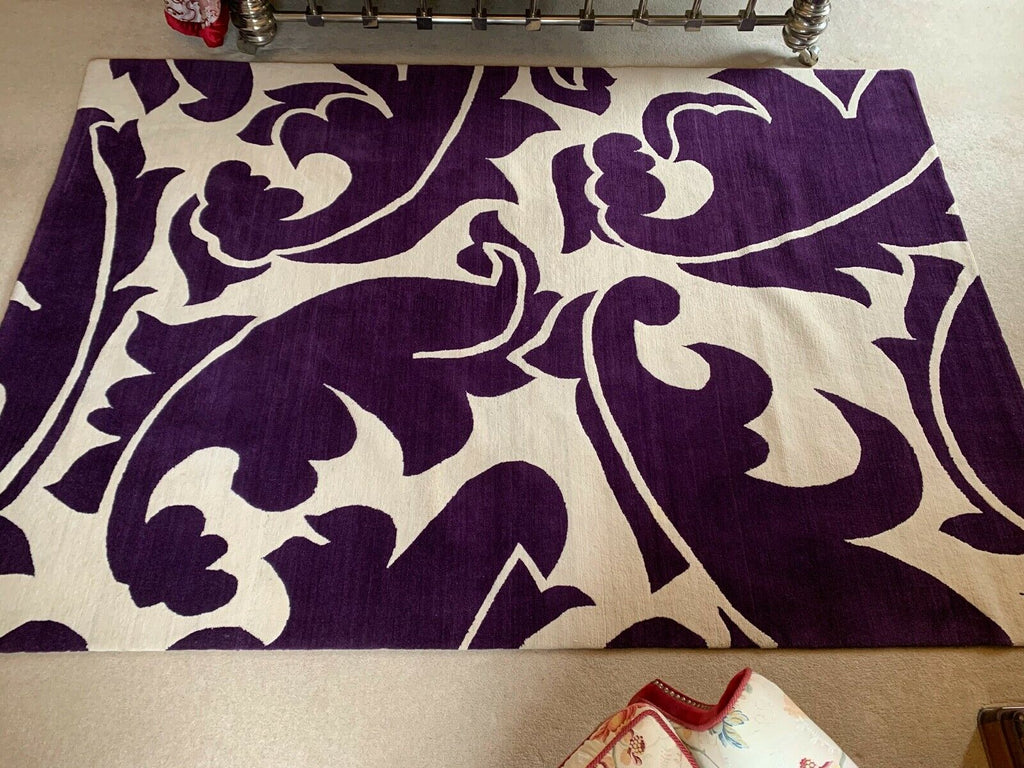 ex Showhome The rug Company Marni Overleaf wool and silk rug rrp £9880