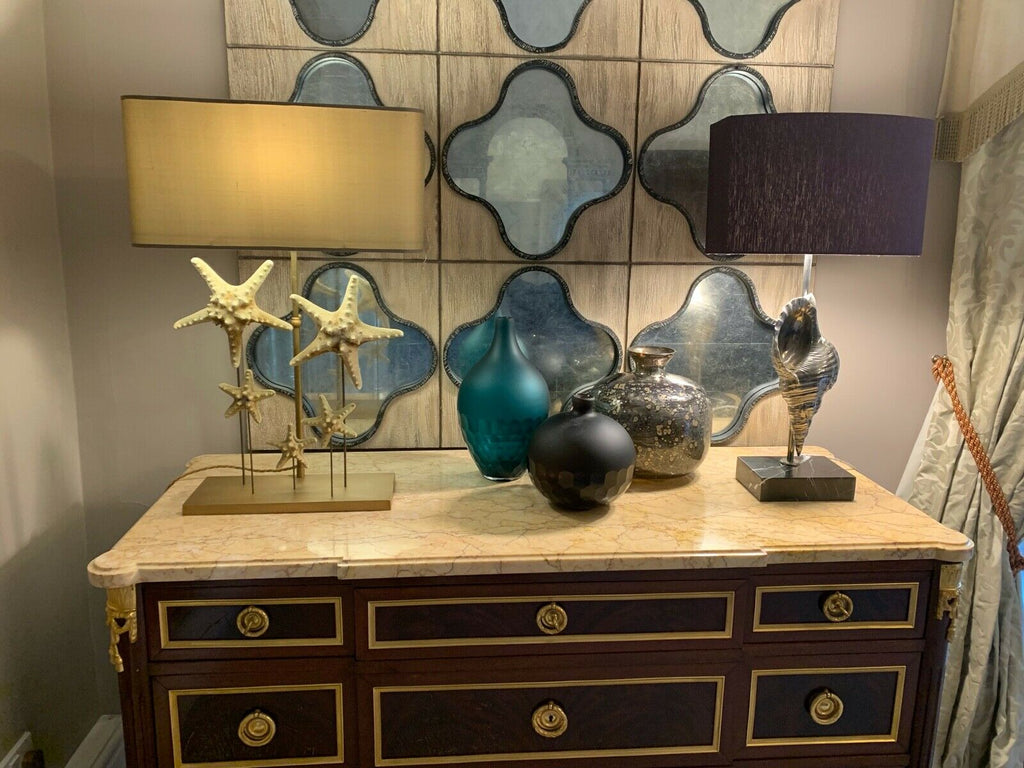 Isabelle Blizzard Starfish large table Lamp with shade rrp £1850
