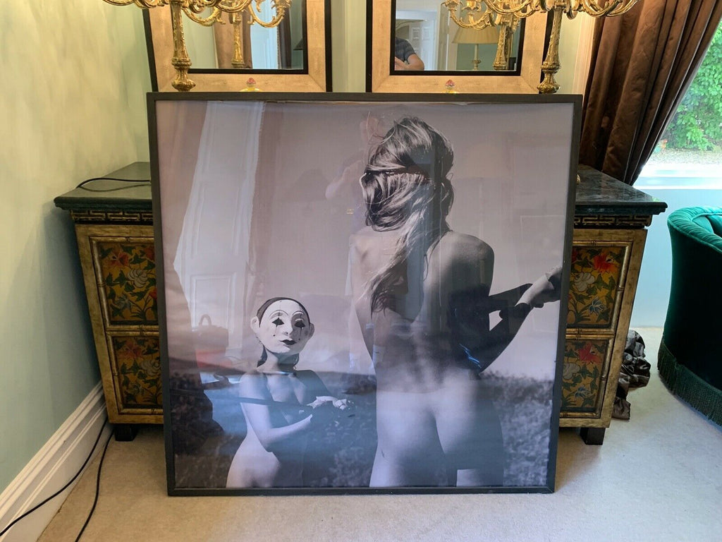HUGE Cat de Rham & Amanda Eliasch oversized framed Art picture cost £2400