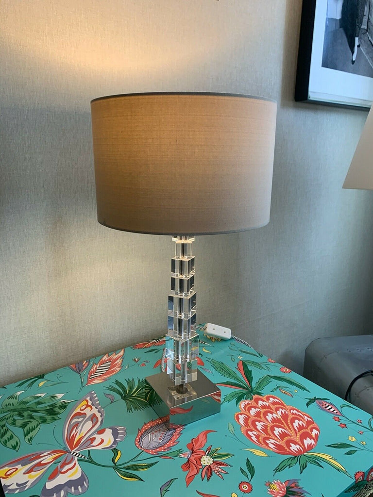 fabulous pair of Porta Romana Lartigue  Table lamp with PR shade rrp £1200 each