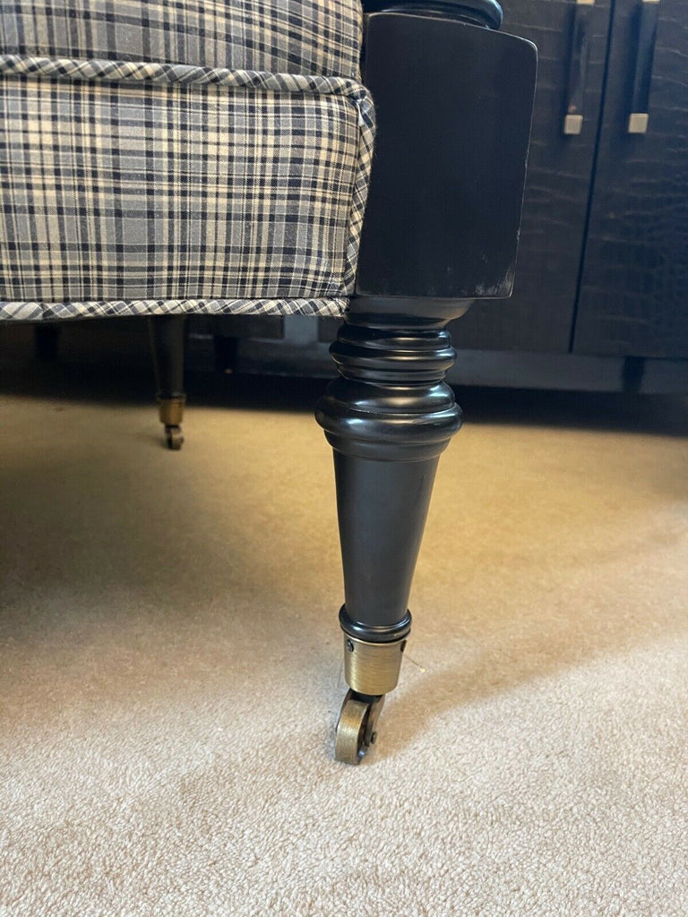 Superb Top quality Checked Nantukker library armchair, 1 available