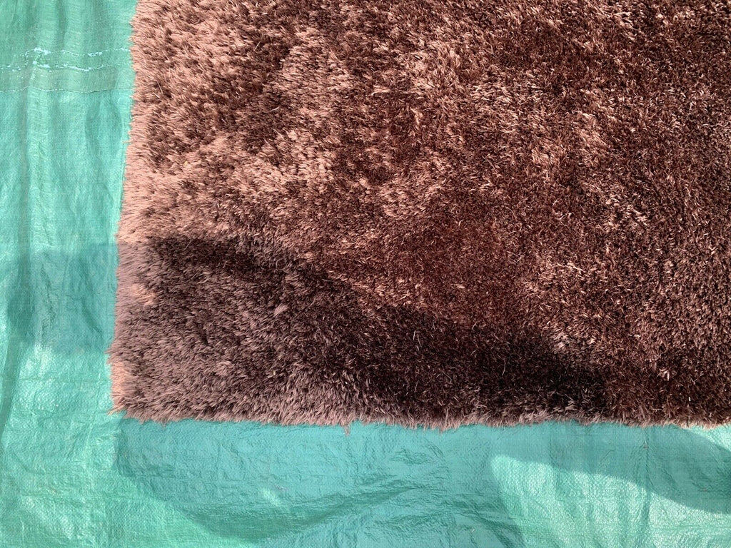 Stepevi Touch Me Heavy floor rug carpet Bronze long pile 300cm x 300cm rrp £7000
