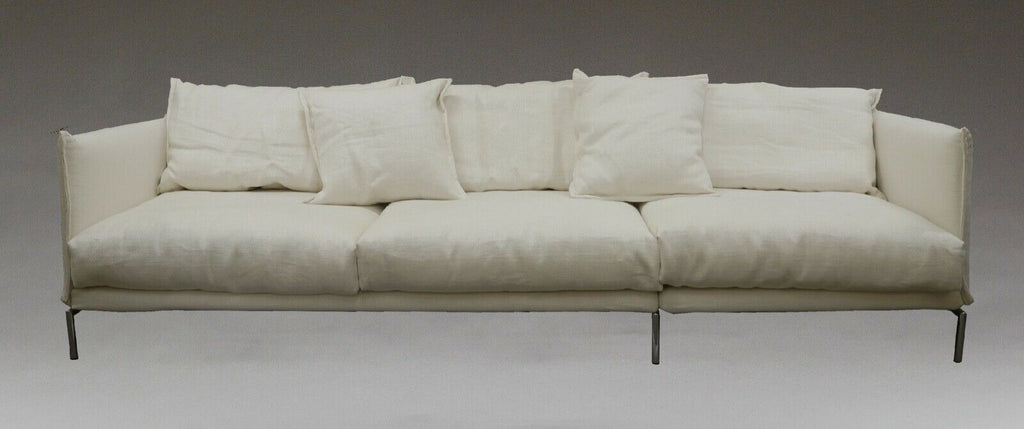 Ex Showhome Moroso Gentry sofa by Patricia Urquiola rrp £9600 300cm wide