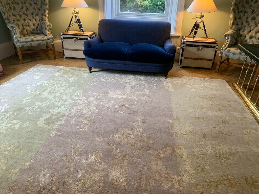 Superb HUGE The Rug Company Suzanne Sharp Palazzo rug, wool & Silk rrp £22,850