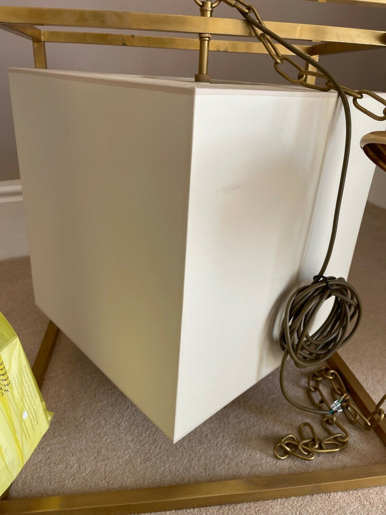 Unused Ex Showhome project HUGE caged ceiling light by Visual Comfort rrp £1300