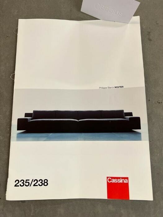 Cassina Minster L shaped sofa by Philippe stark rrp £9300