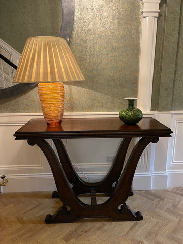 John Richard solid heavy oak large & tall Console hall table rrp £3200