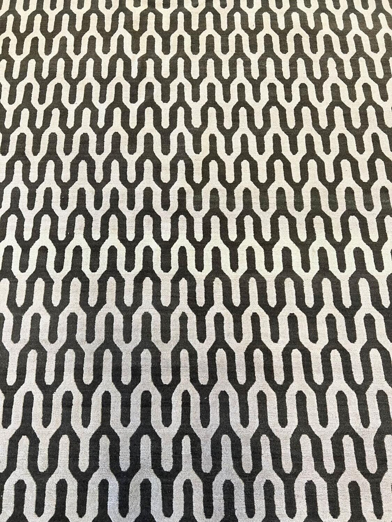 The Rug Company Geometric wool cream and beige rug, rrp £3200
