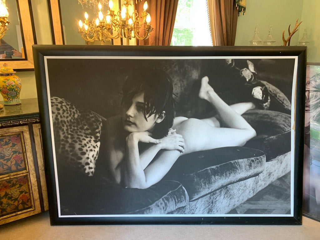 HUGE Amanda Eliasch oversized framed Art picture cost £4300