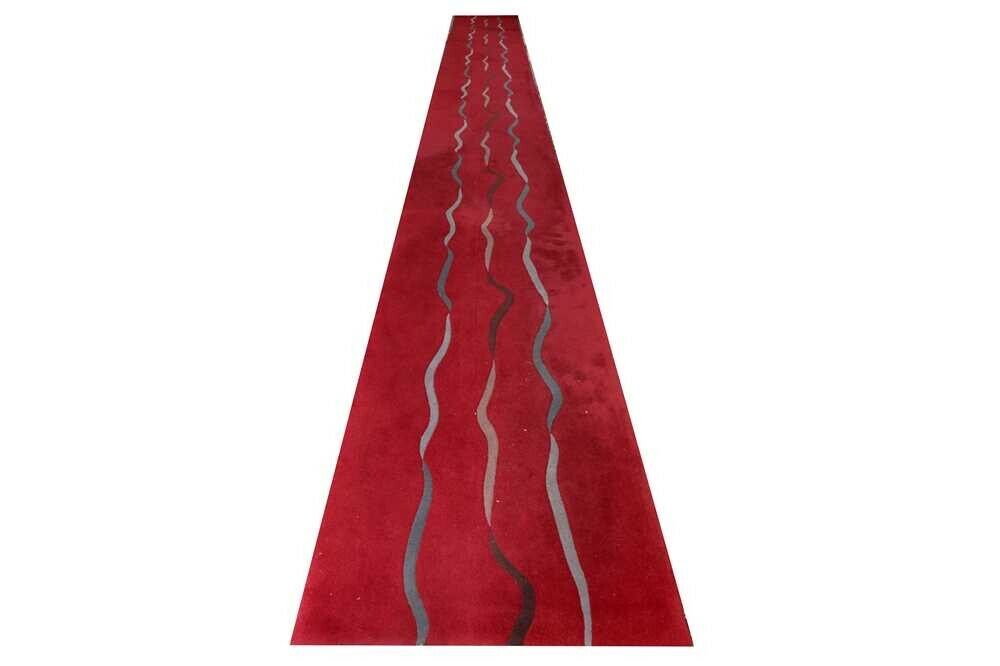 HUGE Deirdre Dyson Wool with Silk Detailing 10Meter long Runner rug co