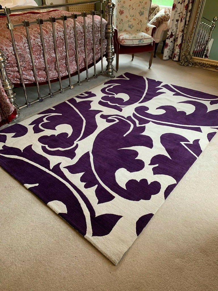 ex Showhome The rug Company Marni Overleaf wool and silk rug rrp £9880