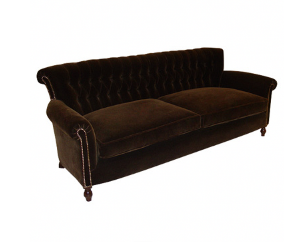 Ex Display George Smith Mohair library sofa settee rrp £8700