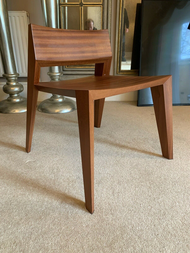 Ex Display Christopher Coan Hardwood accent desk chair rrp £1650