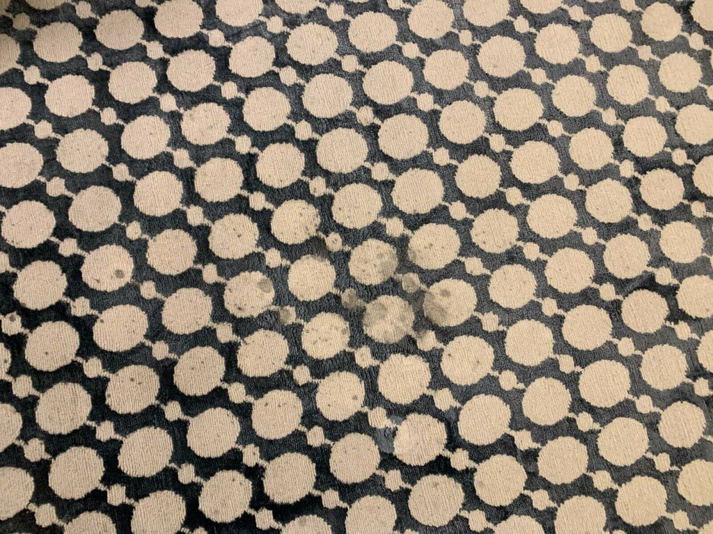 The Rug Company blue Silk spot rug, top top quality high silk content rrp £11500