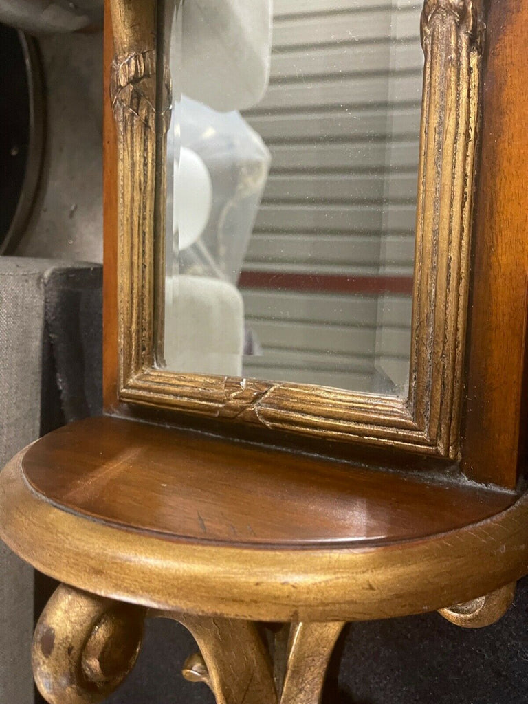 Theodore Alexander French pier mirror with shelves 1 available B