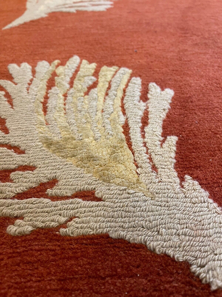 The Rug Company Wool & Silk Leaf Pattern rug rrp £4200