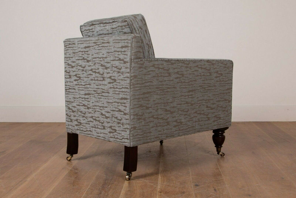 Ex Display George Smith regency chair perennials thundercloud fabric rrp £5800