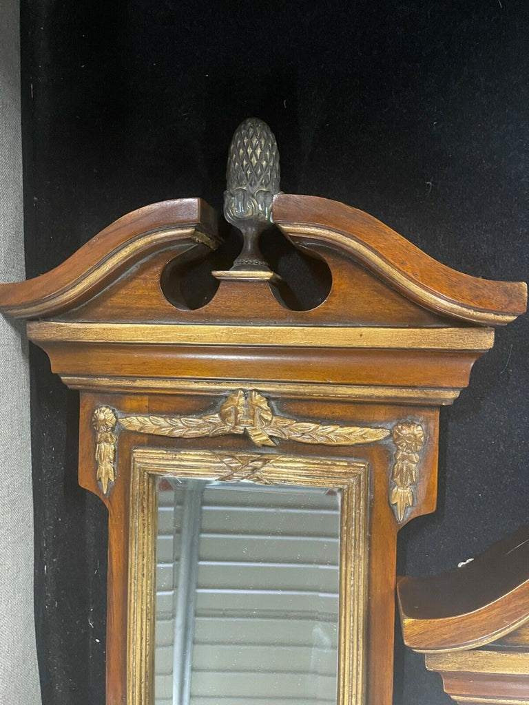 Theodore Alexander French pier mirror with shelves 1 available B