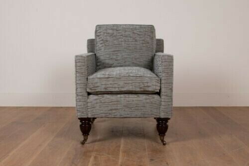Ex Display George Smith regency chair perennials thundercloud fabric rrp £5800