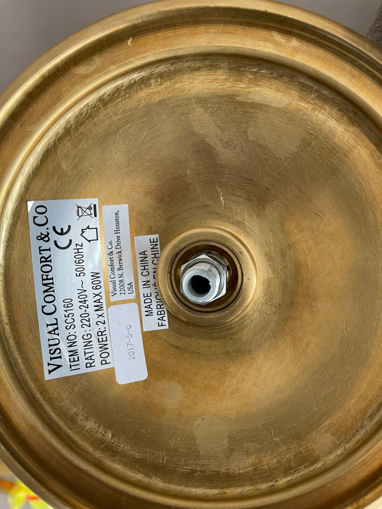 Unused Ex Showhome project HUGE caged ceiling light by Visual Comfort rrp £1300