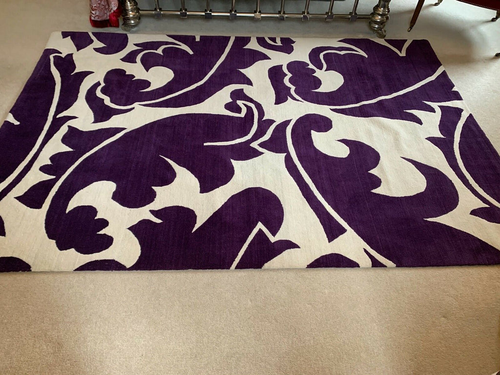 ex Showhome The rug Company Marni Overleaf wool and silk rug rrp £9880