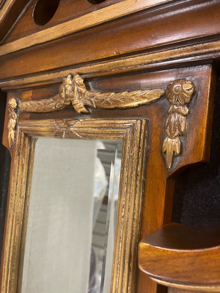 Theodore Alexander French pier mirror with shelves 1 available B
