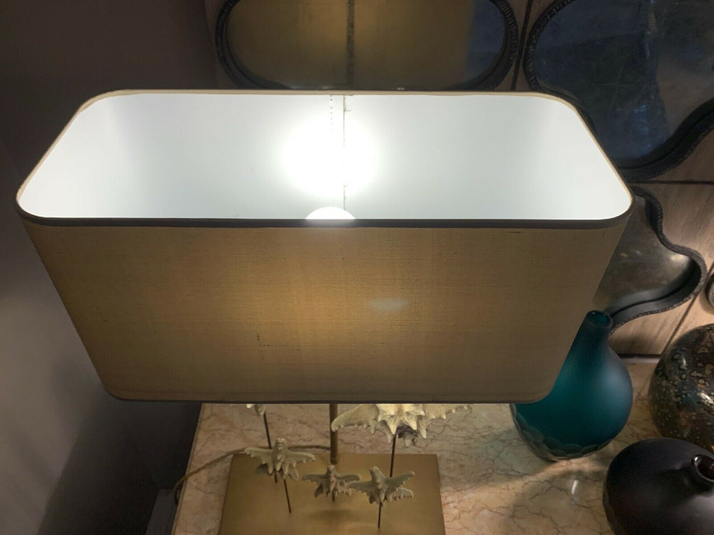 Isabelle Blizzard Starfish large table Lamp with shade rrp £1850
