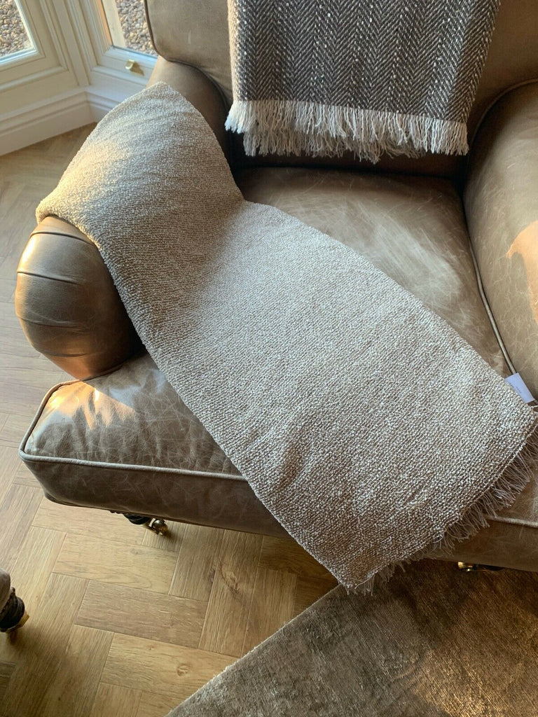 ex showhome Yves Delorme Eclat luxury throw rrp £399 170cm by 130cm
